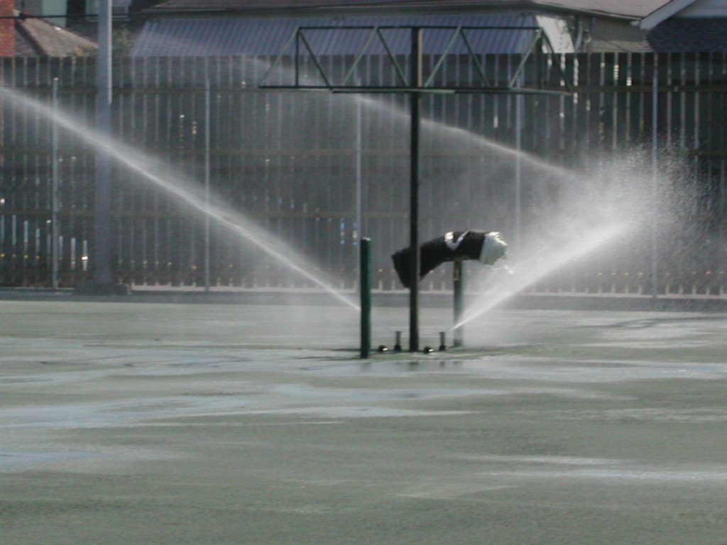 Water the courts