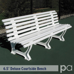 6.5′ Deluxe Courtside Bench