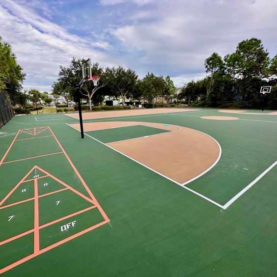 Multi Court Basketball